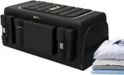 Car Trunk Organizer - Foldable Cargo Storage Box With Lid, 60L/70L Waterproof Auto Organizer | Heavy Duty Car Accessories With Anti-Slip Bottom For SUV, Truck, Van, Car, Trunk Storage