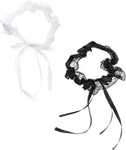 [LIFKOME] Elegant Lace Leg Rings Set Wedding Leg Garter for Women Chic Bow Design