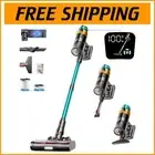 Cordless 550W Vacuum Cleaner with Wall-Mount Dock - Ideal for All Floor Types