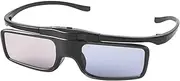 RF 3D Glasses, Active Shutter RF 3D Glasses Rechargeable Suitable for RF 3D TV Projectors, RF 3D Eyewear for Sony Epson Toshiba Sharp, Compatible with TDG-BT500A, SSG-5100GB, AN3DG40