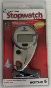 New in Package - Sportcraft EX 800 Stopwatch & Timer 10 Functions Free Shipping