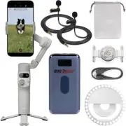 DJI Osmo Mobile 7 3-Axis Phone Gimbal Stabilizer for iPhone & Android Bundle