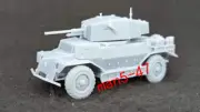 3D printing 1/72 WWII UK (Marmon-Herrington) Mk IV/wheeled tank model kit