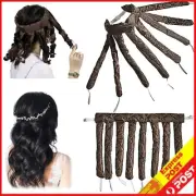 Heatless Curling Rod,Octopus Design No Heat Curling Rod Headband Lazy Curler Set