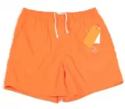 Field & Stream Orange Brief Lined Nylon Swim Shorts Trunks Men's NWT