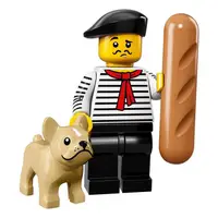 在飛比找蝦皮購物優惠-LEGO 樂高 71018 鬥牛犬藝術家 第17代人偶包 9
