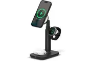 Mophie Premium 3-in-1 Magsafe Wireless Extendable Charging Stand - Black