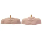 Mannequin Head Stand Shoulder Model Wig Hats Displaying Barber Bust Shoulder