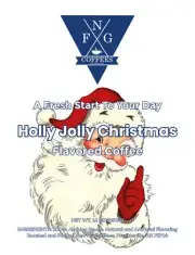 FNG Coffees-Holly Jolly Christmas-DECAF- Ground or Whole Bean- 16 oz