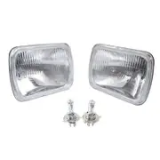 Headlight H4 Kit Fit For Mitsubishi Triton 1986-2006 60/55W Globes 1 Pair