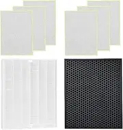 Zero Pro 5 Stage Replacement Filter Kit for Winix Australia Zero+ PRO 5-Stage Pet Air Purifier 1 HEPA Filter 1 Carbon Filter 6 Pre-Filter Part AUS-1250AZPU