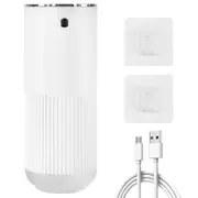 Table Dispenser Wall Mounted, Rechargeable 4 Levels Ad Top Electric Touch Less Automatic Liquid Soap