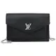 Louis Vuitton LV M63471 MYLOCKME 牛皮信封式轉釦WOC鍊包.黑