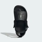 ADIDAS ADIFOM ADILETTE J 男女大童涼鞋-黑-IG8166