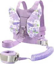 1 Set anti Lost Wrist Link Butterflies Wing Backpack Toddler Leash Harness Leash