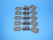 5 SUPER NINTENDO SNES CONTROLLER BUTTON PAD REPAIR KITS CONDUCTIVE BUTTONS – NEW