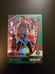 Devin Vassell 2020-21 Panini Prizm Draft Picks Green Prizm RC #56 Spurs Rookie