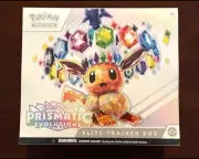 Pokemon Prismatic Evolutions Elite Trainer Box (ETB) IN HAND FREE SHIP
