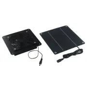 Reliable Solar Energy Exhaust Fan with 5W Solar Panel and USB Regulator