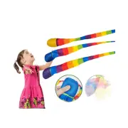 Children's Parent-child Interaction Hand Throwing Ribbon Rainbow Ball Outdoor Toys Sports Meteor Planet Sandbag Sensory