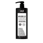 WIDI CARE - Infusion 2.0 Hair Acidifier - pH Balancing Treatment for Porous, Dull, and Frizzy Hair - Ideal for Chemically Treated Hair - 1kg