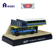Motormax 3" James Bond Double Decker Bus Live and Let Die Diorama Diecast Model