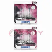 2 pc Philips Low Beam Headlight Bulbs for Smart Forfour Fortwo 2016-2017 mn (for: Smart)