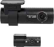 BlackVue DR970X-2CH-IR-64 | 4K UHD Cloud Ready 2 Channel Infrared Dash Camera with Built-in WiFi, GPS & Native Parking Mode | 64GB SDHC Included