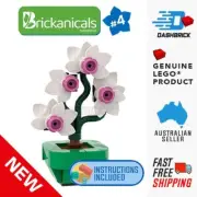 Genuine LEGO® Flower in Pot, Orchid Flowers : Brickanicals MOC/Mini-Build - NEW