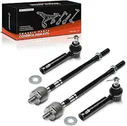 A-Premium Set of 4, Front Inner & Outer Tie Rod End Kit, Compatible with Subaru Outback 2000-2004, Legacy 1998-2004, Baja 2003-2006