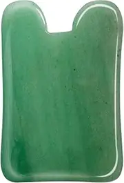 Ahier Jade Gua Sha Scraping Massage Tool, Medical Grade Jade Guasha Board, Great Handmade Tools for SPA Acupuncture Treatment, Reducing Neck and Muscle Pain, Anti-Aging Wrinkle on Face and Body