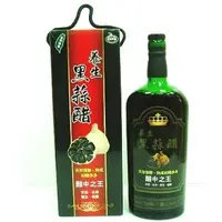 在飛比找PChome24h購物優惠-【雲林黑鑽】養生黑蒜醋700ml 精美禮盒裝-手工瓶-醋中之