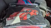 STEM Toys CaDFI - 1126pcs Car Red Red Devils Building Blocks