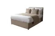 Belledorm Crompton Quilted Bed Runner (Mocha) (220cm x 70cm)