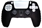 Silicone Cover For PS5 Controller Case Skin - Black Ultra Grip