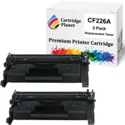 2 Pack Compatible Toner Cartridge Replacement for HP CF226A 26A (3,100 Pages) for HP Laserjet Pro MFP M402 MFP M402dn MFP M402dw MFP M402n MFP M426 MFP M426fdn MFP M426fdw