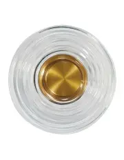 [Oriel Lighting] Cincin Tri-Colour LED Wall Light in Brass