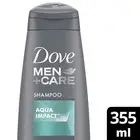 Dove Men+Care Shampoo for men with fine and thinning hair, Aqua Impact, 355 ML