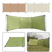 Lightweight For Camping Windshield with Ground Spikes Portable and Efficient
