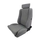 Autotecnica Sport Seat Grey With Twin Adjusters & Lumber Support SP88GRS