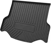 MTBOY Rear Trunk Floor Mat -Compatible with Toyota RAV4 2013-2018 with Inner Spare Tire Car Cargo Tray Trunk Pad Carpet Boot Liners Waterproof