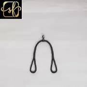Tricep Rope 40 Inch - Heavy-Duty Nylon Gym Pull down Rope for Cable Machine - Ca