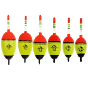 Professional Assorted Size Glow Fishing Floats Bobber Fishing