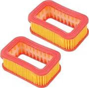uxcell 84x54x30mm Plastic Paper Air Filter Kit, 2 Pcs Chainsaw Air Filter for 5200 5800 52cc 58cc Chain Saws Engine Cleaner Replacement Parts