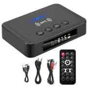 Bluetooth 5.0 Receiver Transmitter FM Stereo AUX 3.5mm Jack NFC Bluetooth4736