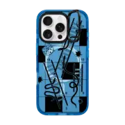 iPhone 16 Pro Impact Ring Stand Case MagSafe Compatible Snakes and Ladder by Shayla Bond