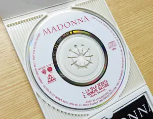 日本8cm單曲CD！Madonna 瑪丹娜 La Isla Bonita/ Human Nature WPDR-3027