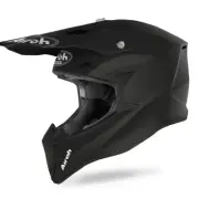 AIROH NEW MX 2025 BMX MTB Adult Helmet - WRAAP MATT BLACK - AIROH Super Light MX