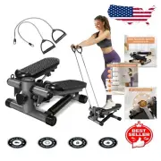 Compact & Portable Exercise Stepper with Adjustable Resistance for 300LBS Users
