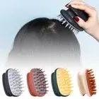 Silicone Hair Scalp Massager Shampoo Brush Shower Comb Exfoliate Remove DandruTO